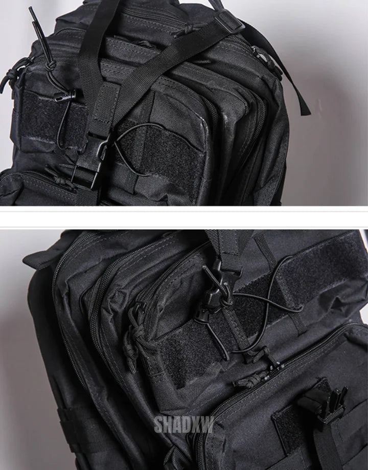 Black Tactical Backpack