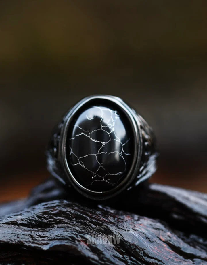 Black Turquoise Ring