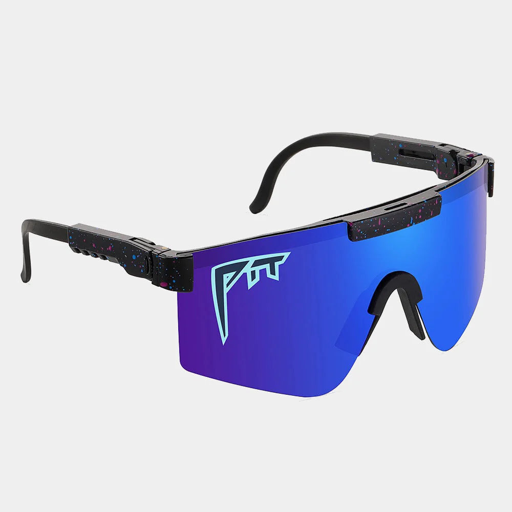 Blue Cyberpunk Glasses