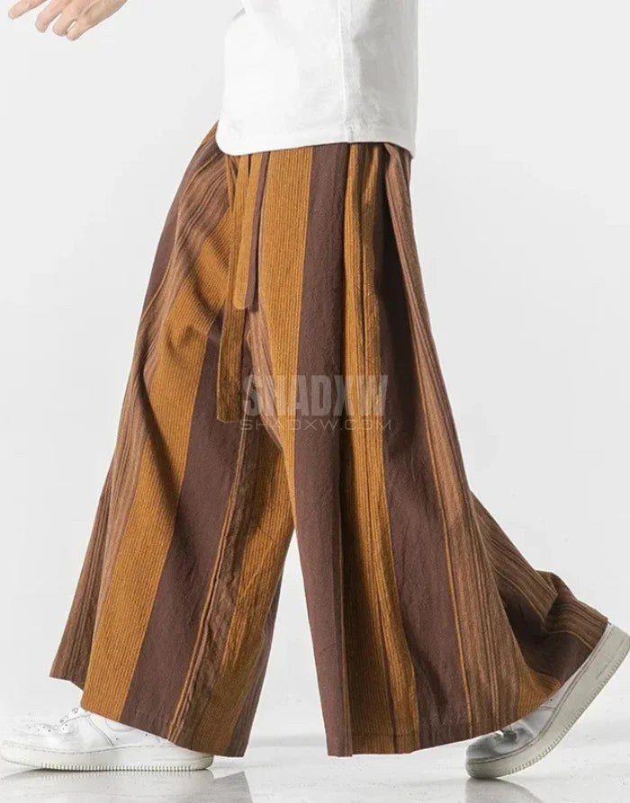 Brown Hakama Pants