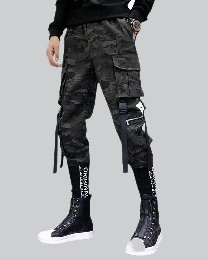 Camo Jogger Pants Mens