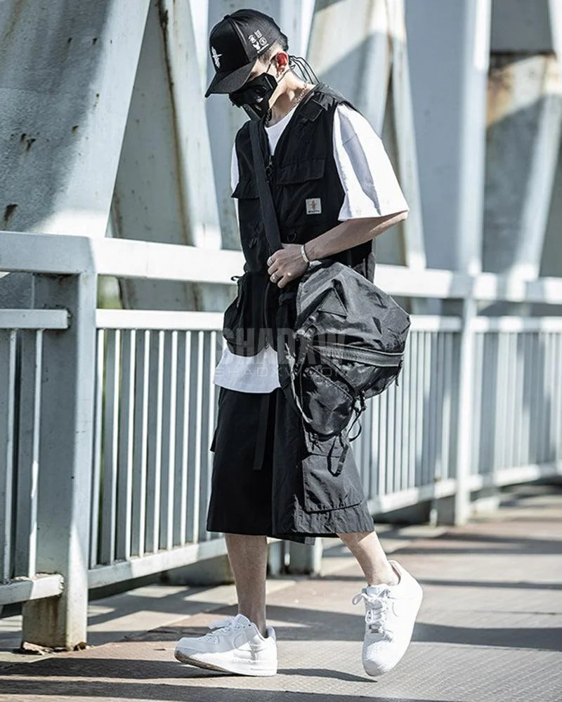 Cargo Vest Black