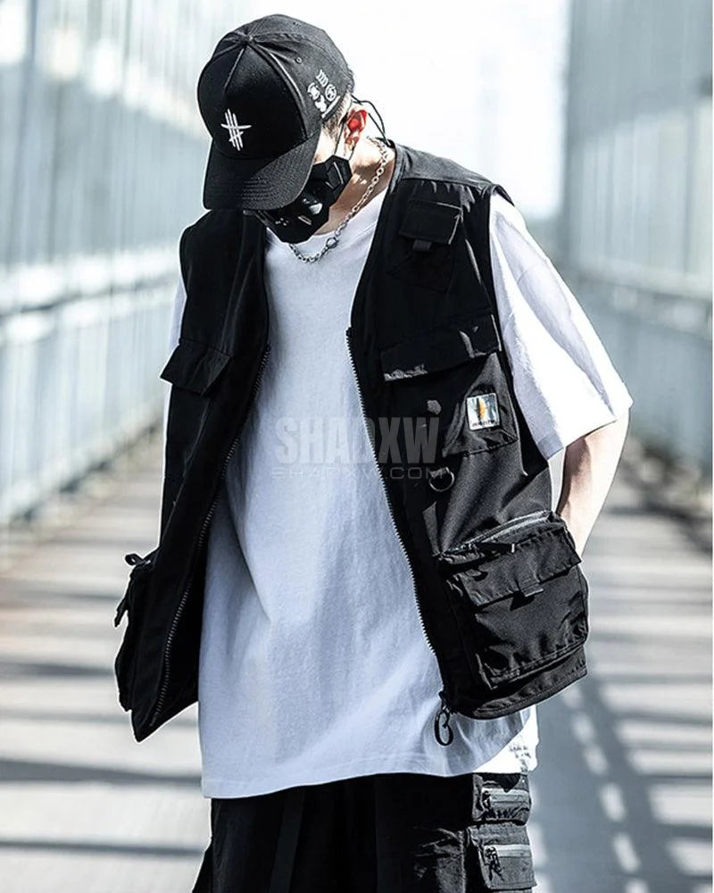 Cargo Vest Black