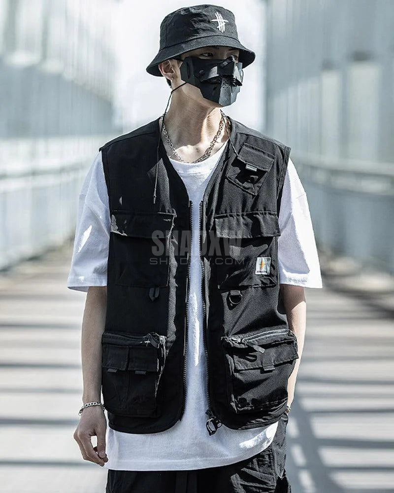 Cargo Vest Black