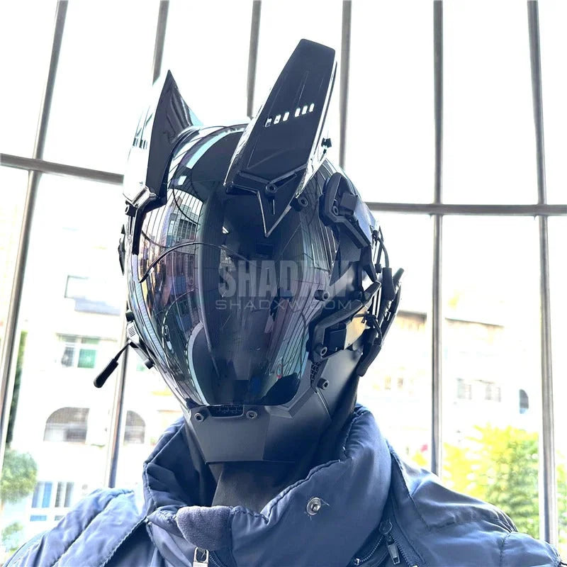 Cyberpunk Steampunk Helmet