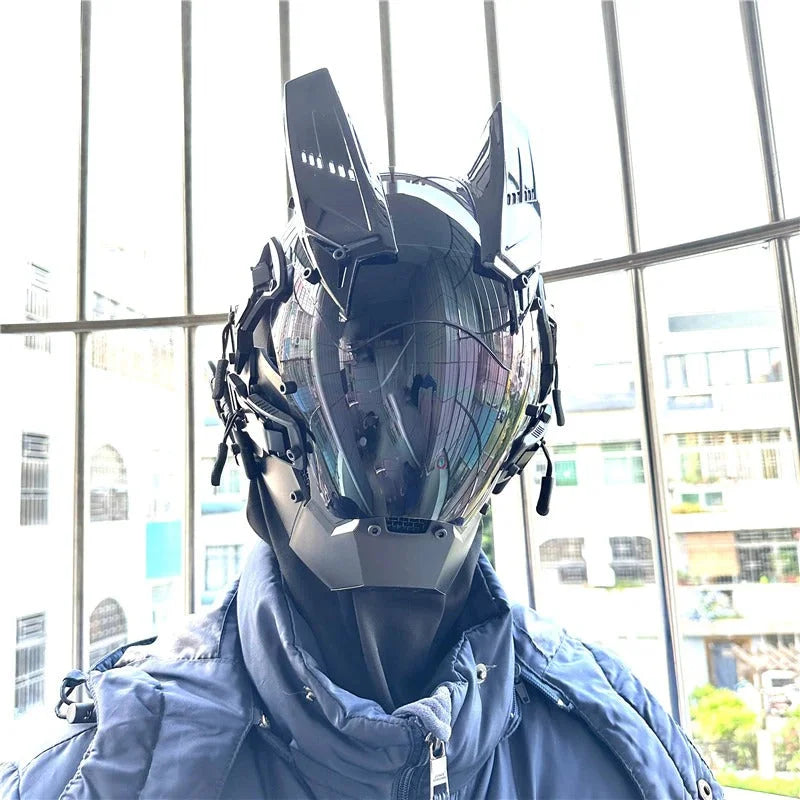 Cyberpunk Steampunk Helmet