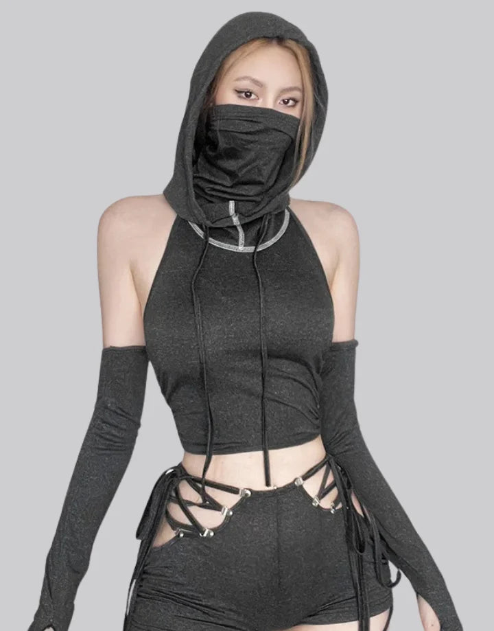 Cyberpunk Crop Top