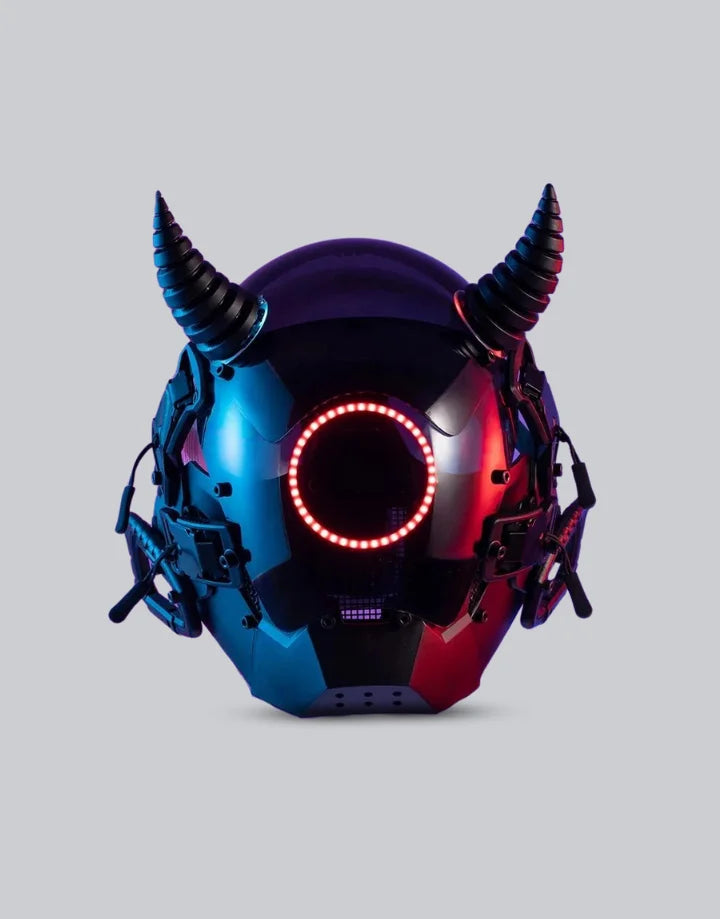 Cyberpunk Demon Mask