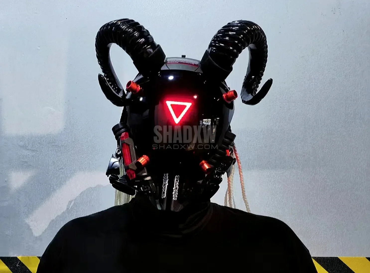 Cyberpunk Helmet Horn