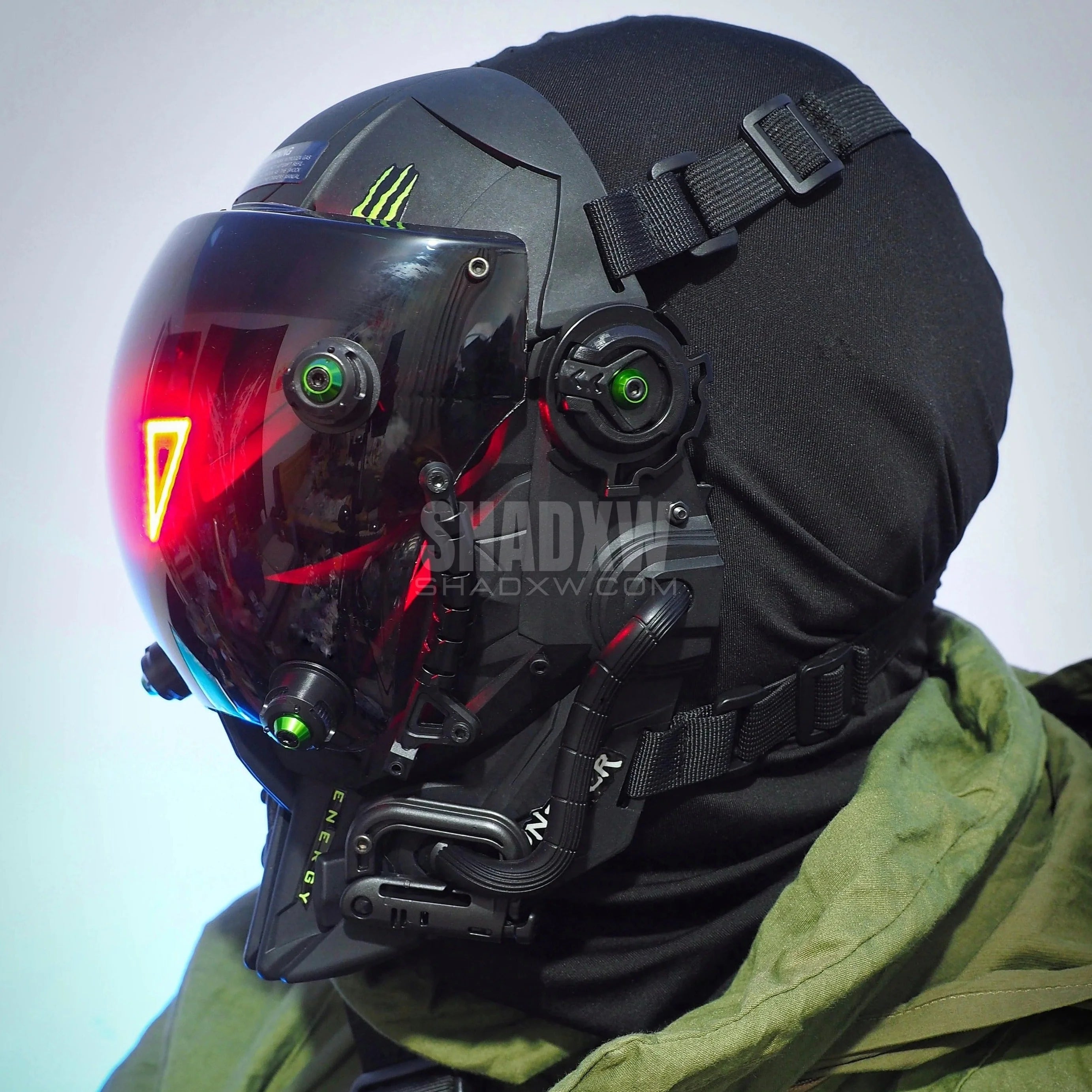 Cyberpunk Helmet Concept Art