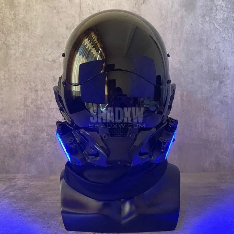 Cyberpunk Glass Helmet