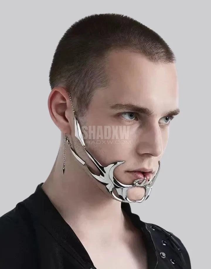 Cyberpunk Metal Mask