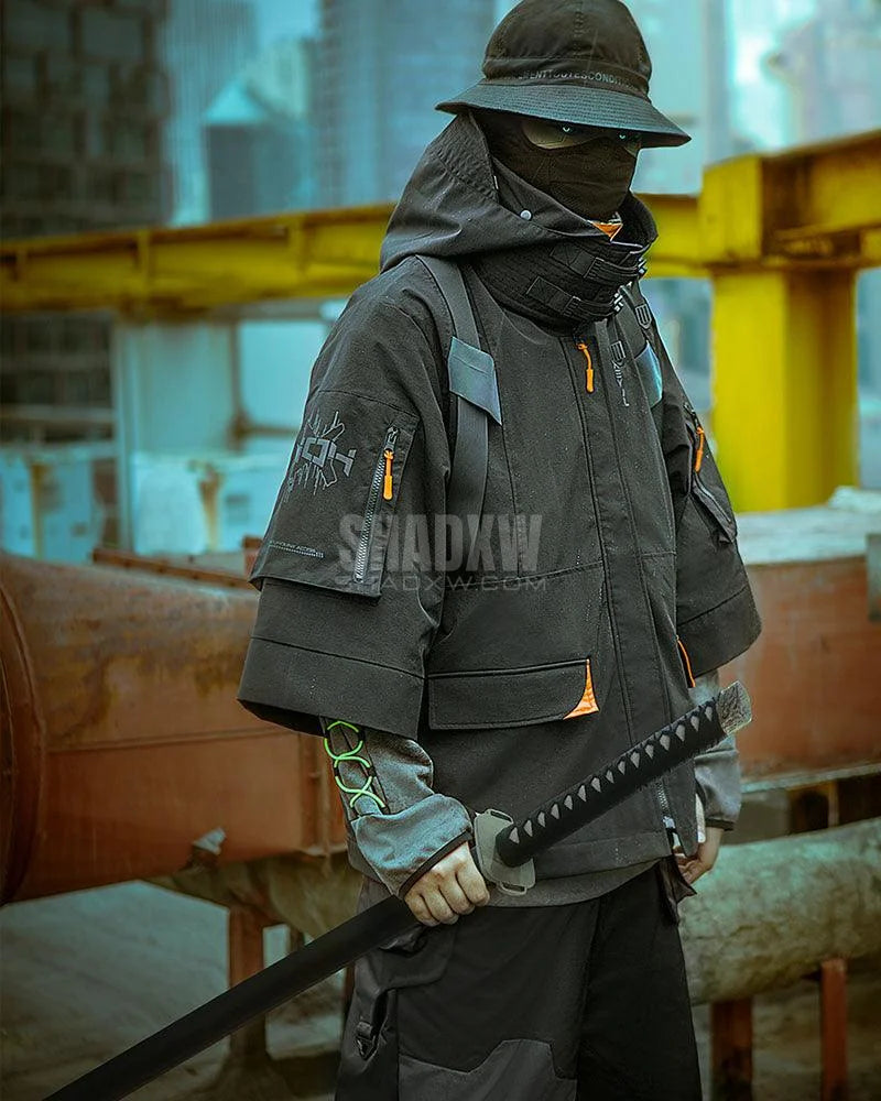 techwear jacket, tech jacket,cyberpunk jacket, cyberpunk techwear jacket, cyberpunk samurai jacket, samurai jacket cyberpunk,ninja costume,ninja halloween costume,samurai jacket,cyberpunk style jacket,techwear,tech wear,affordable techwear,techwear fashion,Japanese techwear,techwear outfits,futuristic clothing,cyberpunk clothing,cyberpunk techwear,cyberpunk aesthetic outfits,cyberpunk clothes,cyber fashion,cyberpunk aesthetic,cyberpunk fashion