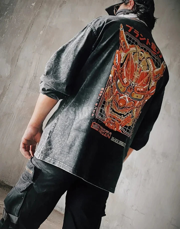 cyberpunk samurai shirt