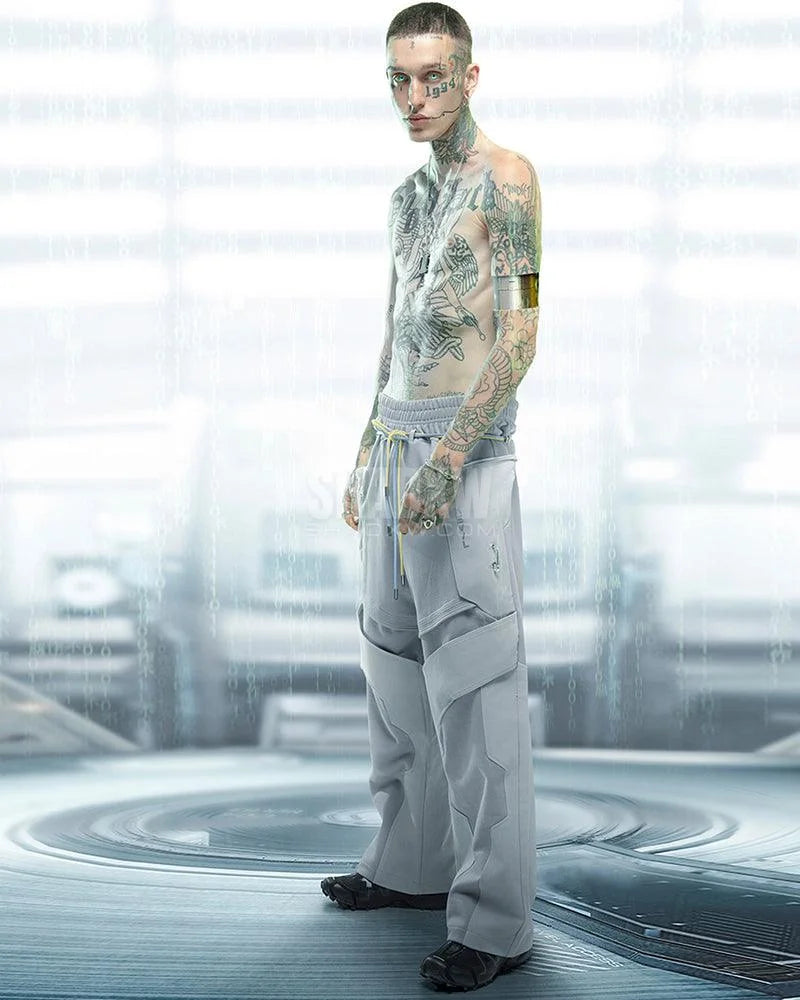 Cyberpunk White Pants