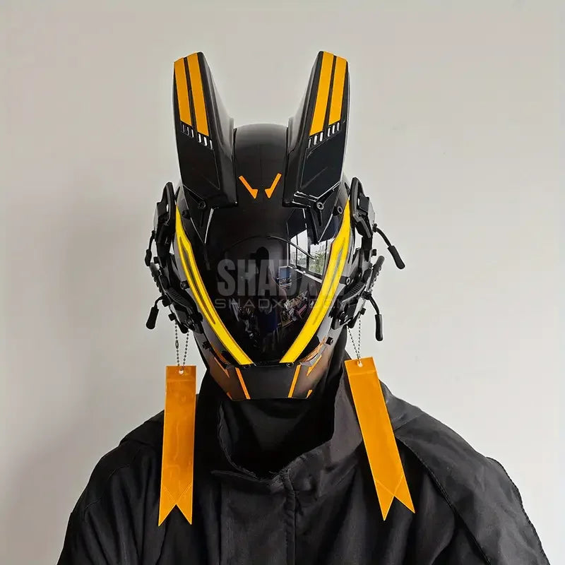 Cyborg Cyberpunk Helmet