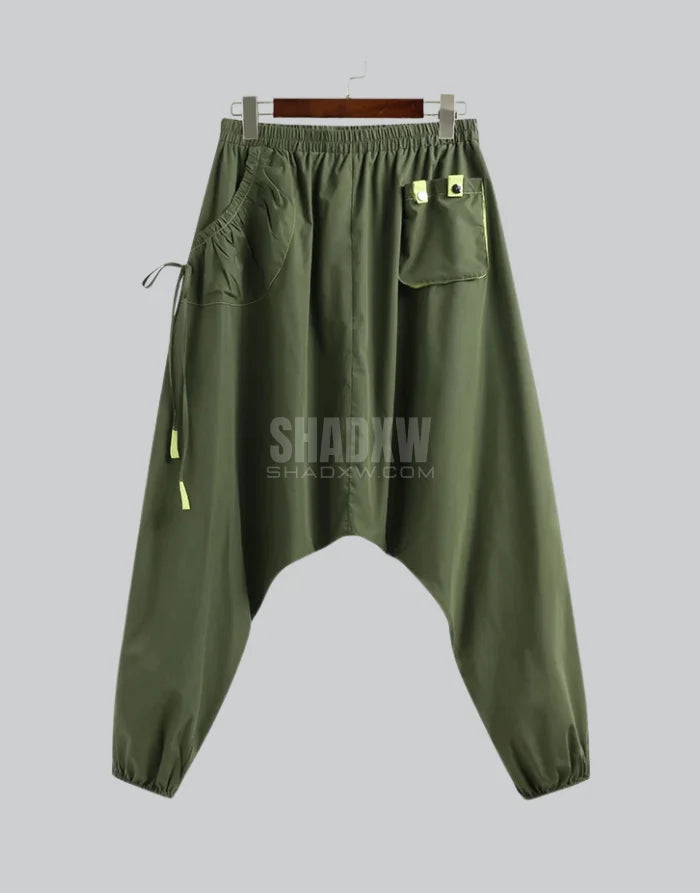 Dark Green Hakama Pants