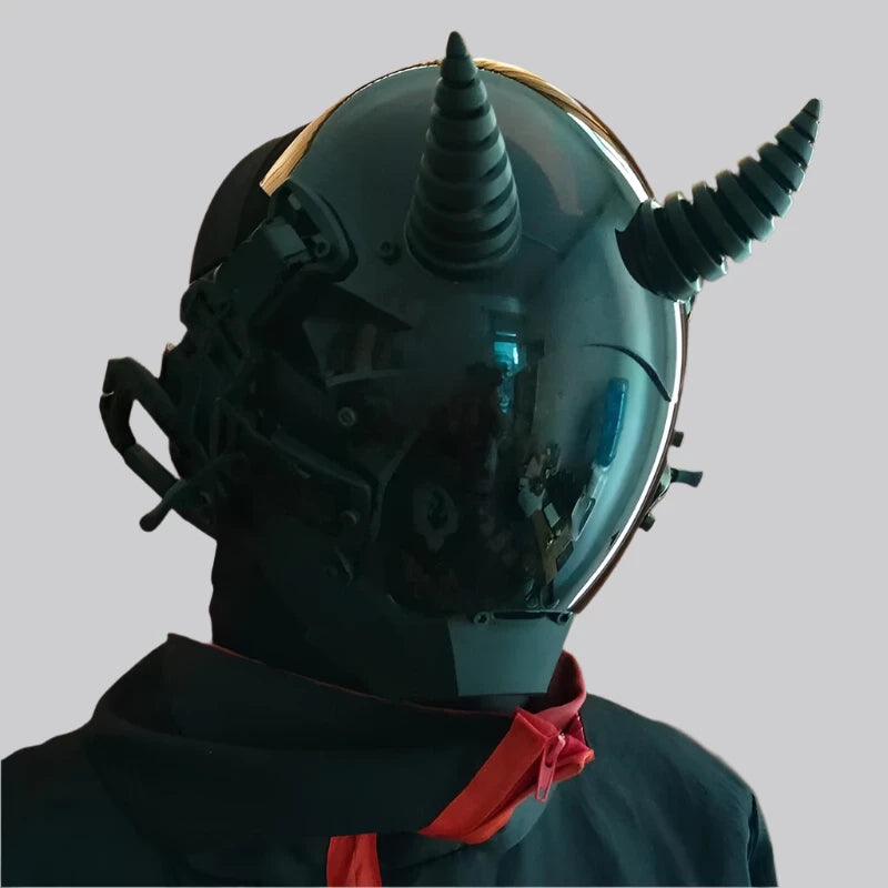 Devil Cyberpunk Helmet