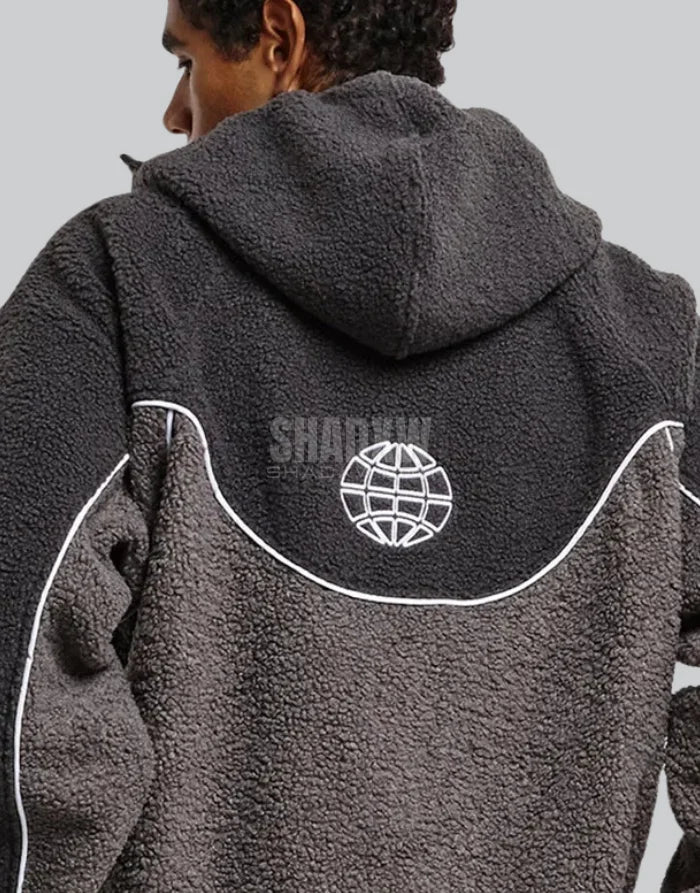 Fleece Hoodie Streetwear