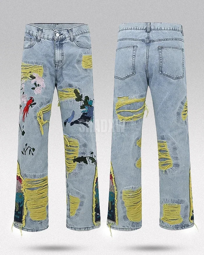 Graphic Y2K Jeans