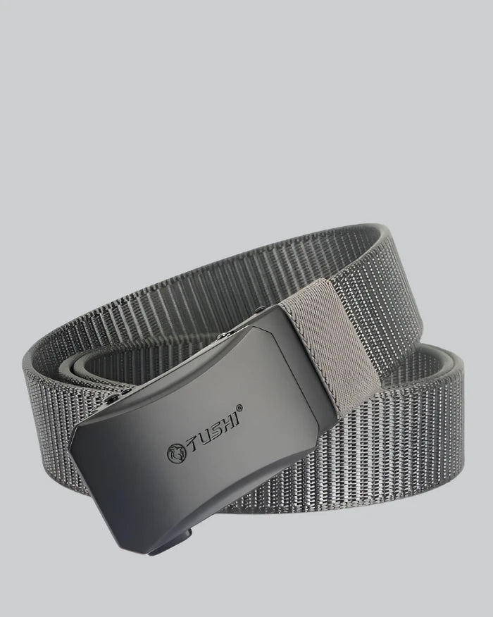 Gray Tactical Belt