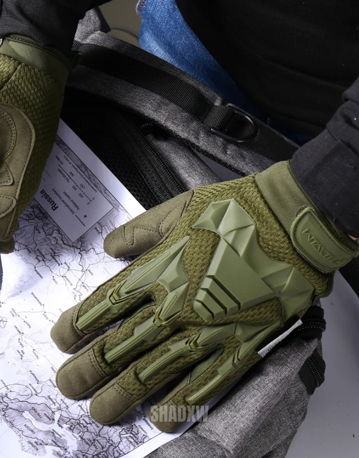 Green Army Tactical Gloves