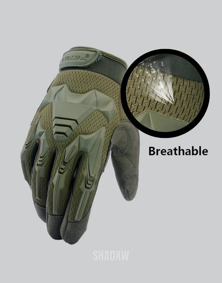 Green Army Tactical Gloves