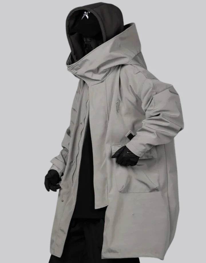 Grey Tactical Jacket | Techwear