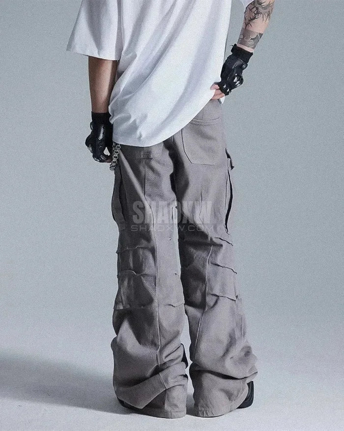 Grey Y2K Pants