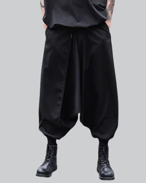 motto_kuma HEXA Black FROM SCRATCH 黒 Hakama Black | Techwear