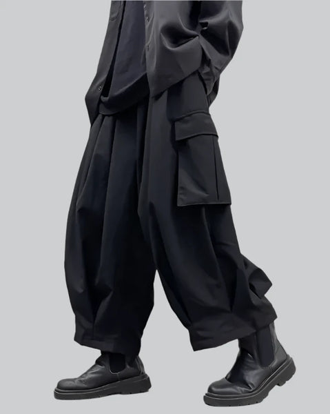 パンツ A.F ARTEFACT Coating Sweat Hakama A.F ARTEFACT TWISTED HAKAMA-CARGO PANTS / COTTON SWEAT