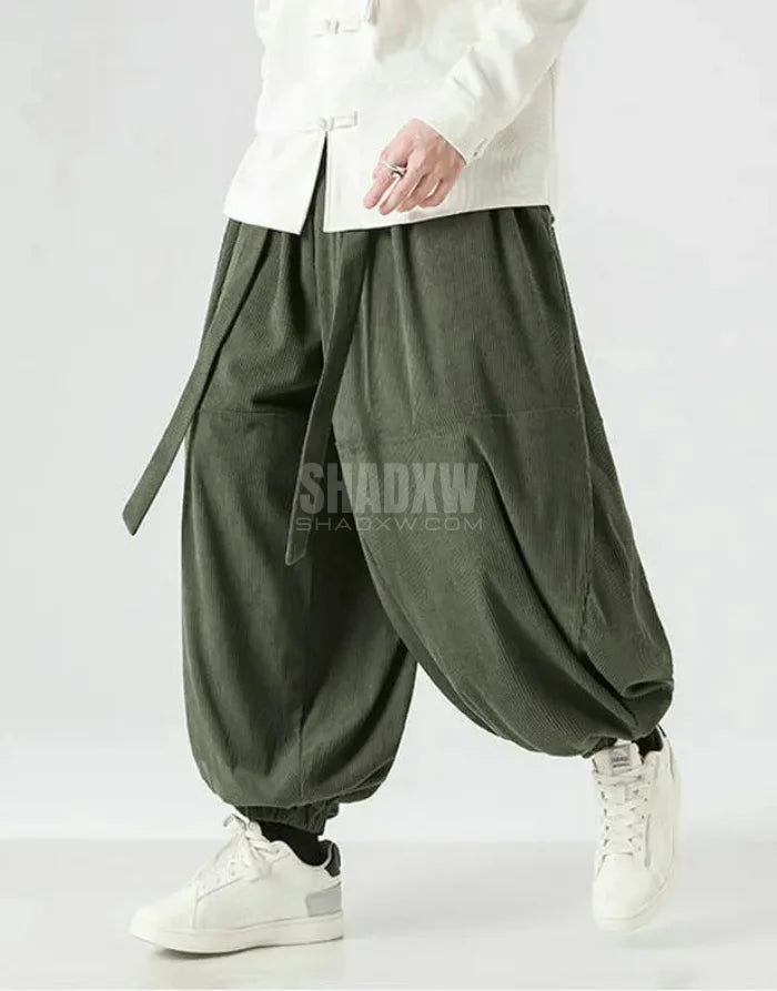 Hakama Pants with Ribbons