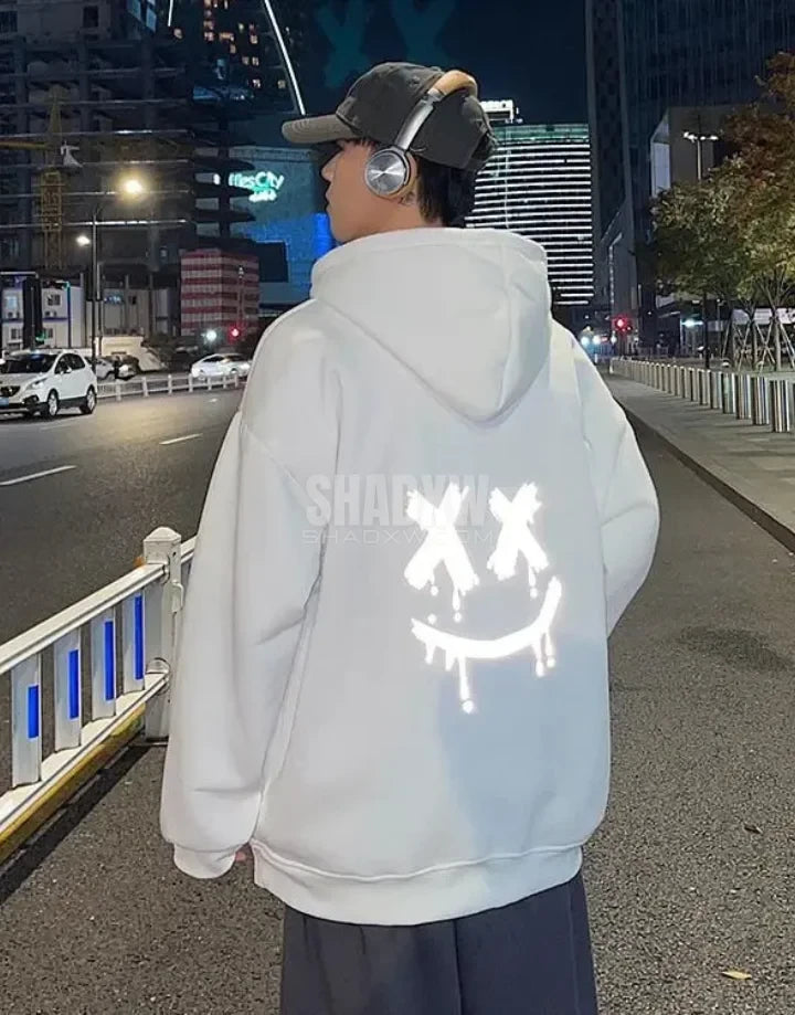 Hoodie with Reflective Logo