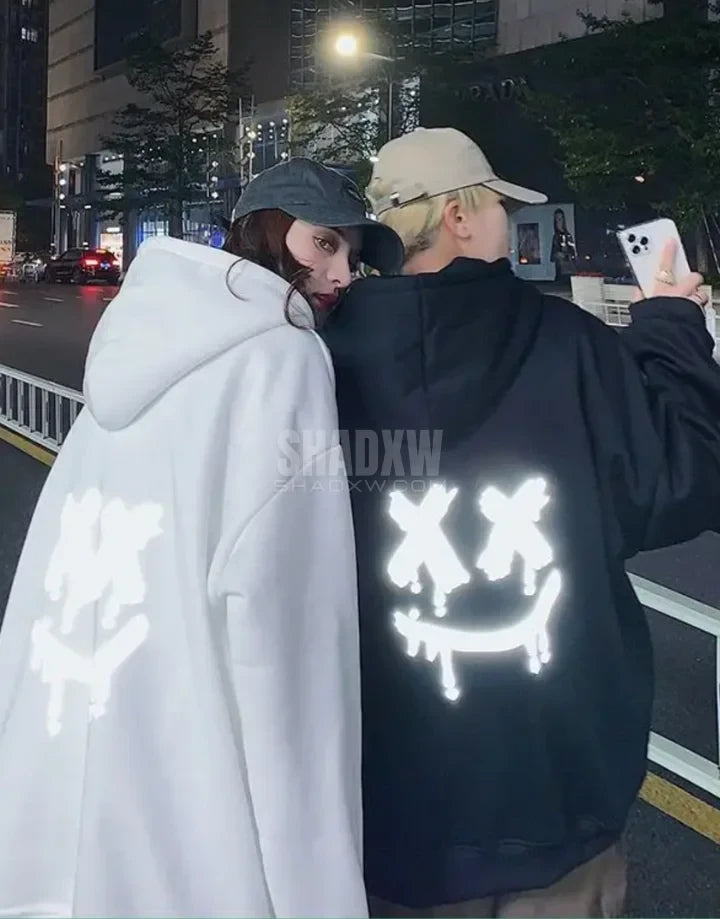 Hoodie with Reflective Logo