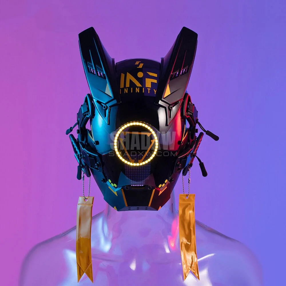 Cyberpunk Helmet Costume