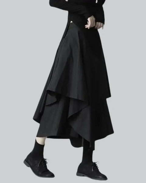THEREDTHREAD / ザレッドスレッド】G tech magnet skirtpants