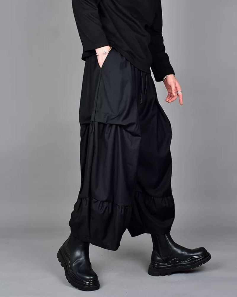 Japanese Wide Leg Pants Mens