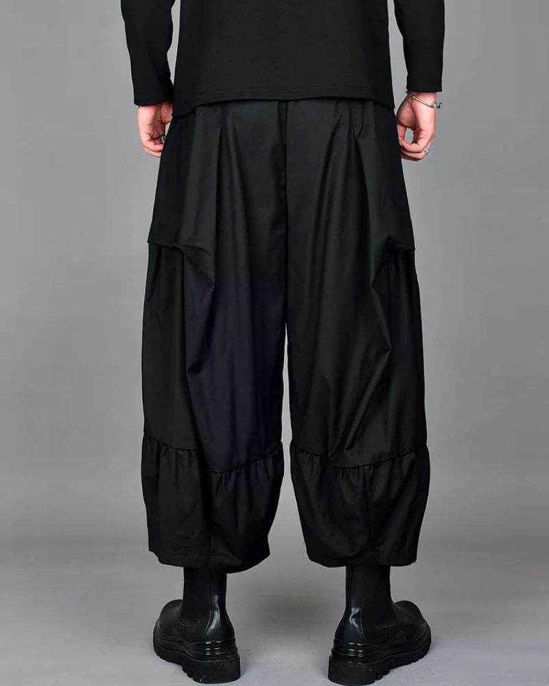 Japanese Wide Leg Pants Mens