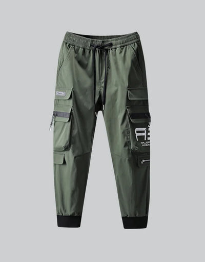 Khaki Cargo Pants Streetwear