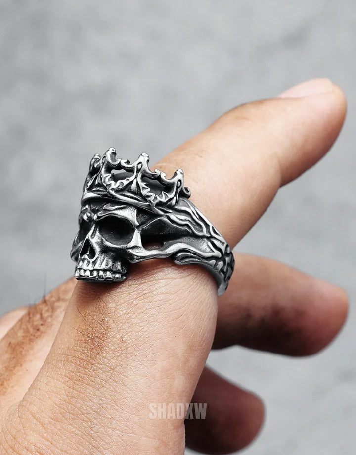 King Skull Ring