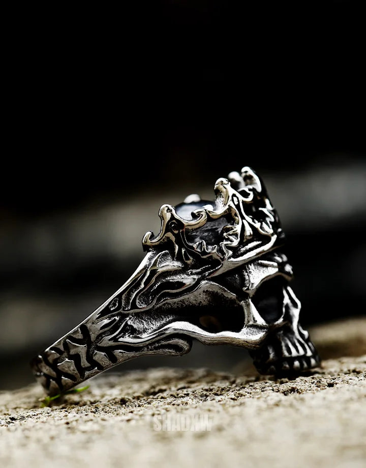 King Skull Ring