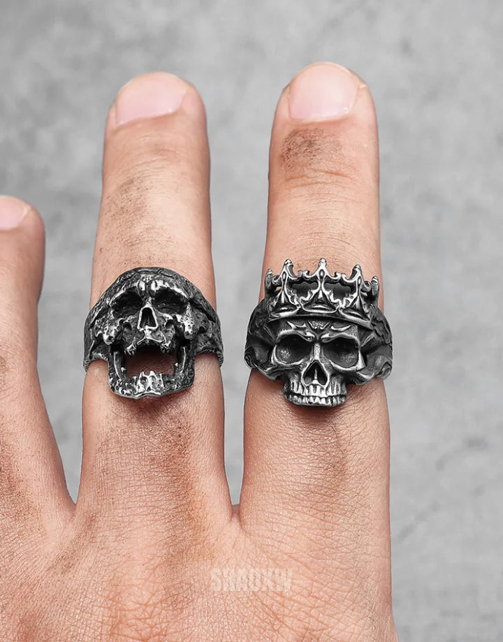 King Skull Ring