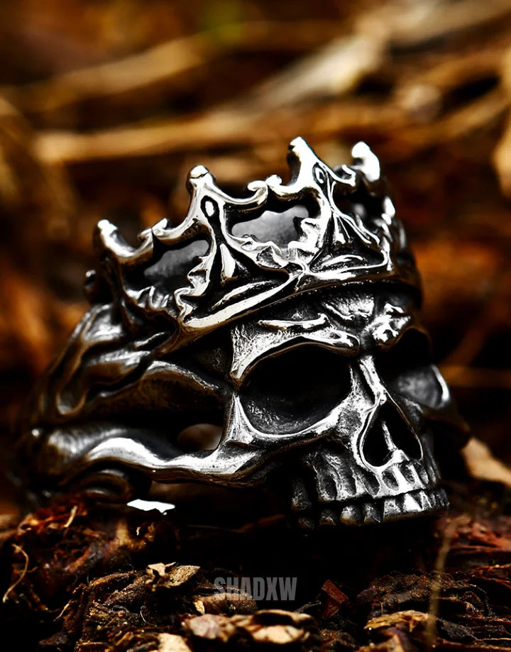 King Skull Ring