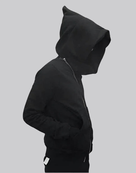 Large Hood Hoodie Techwear