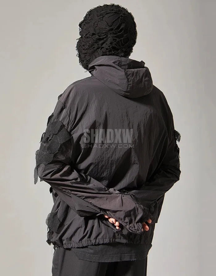 Men Patchwork Jacket