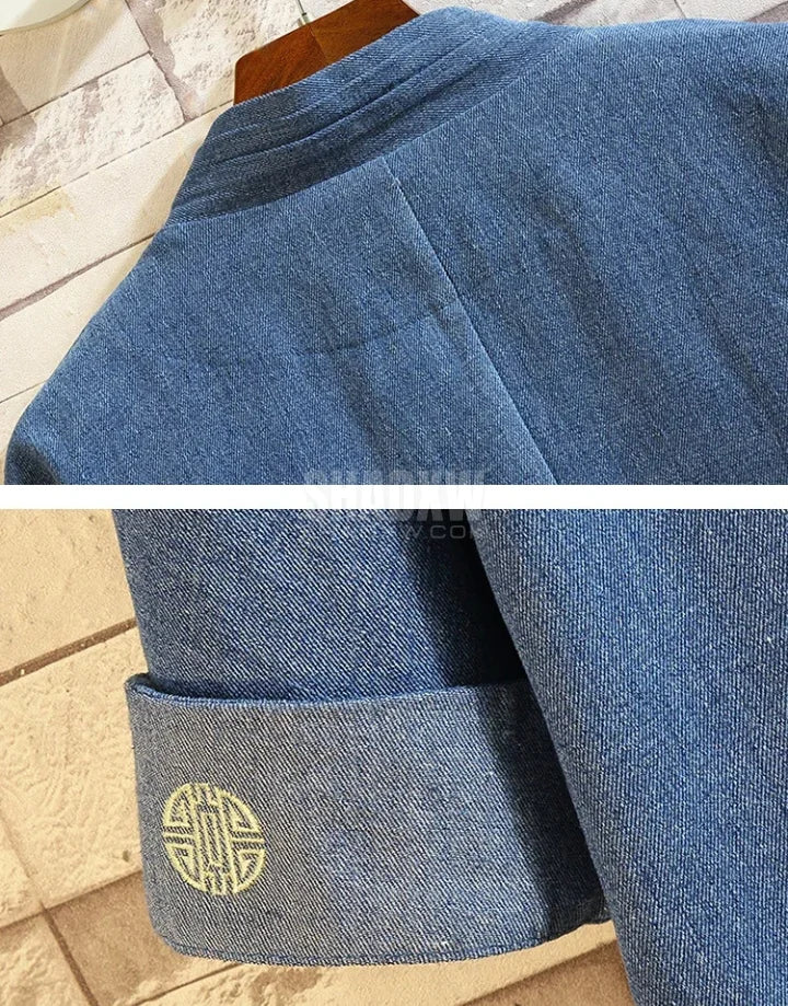 Men’s Denim Kimono