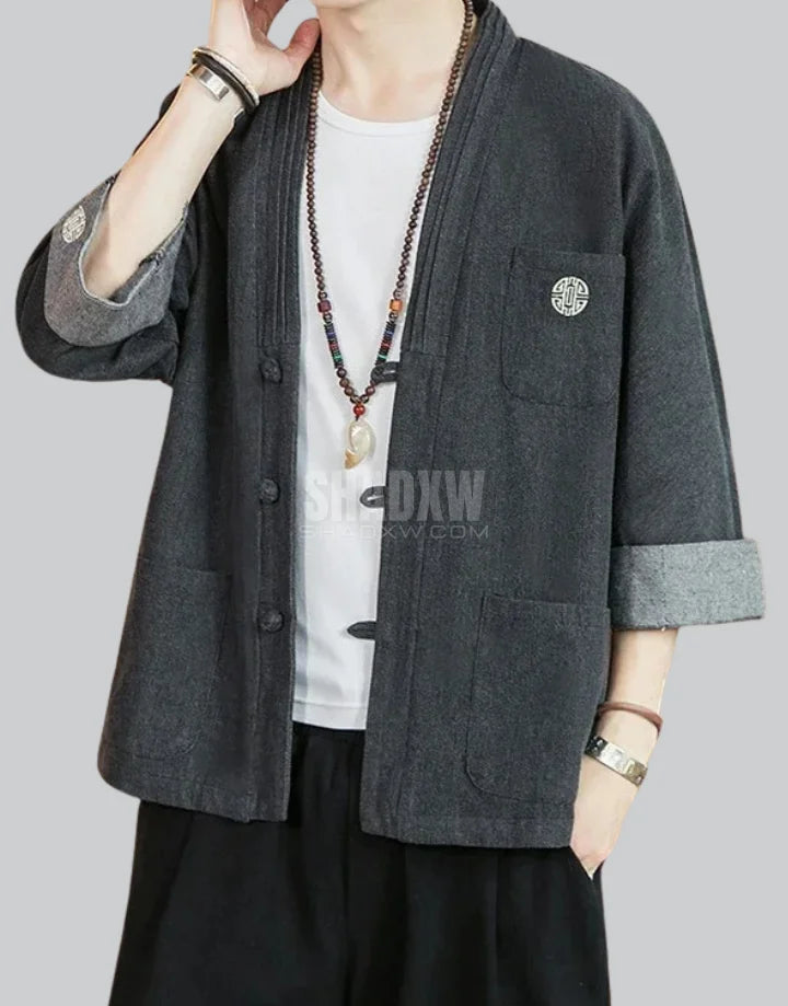 Men’s Denim Kimono