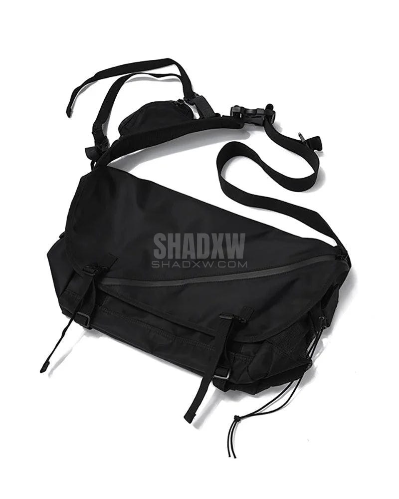 sling bag,messenger bag,waterproof sling bag,mens sling bag,mens sling bag,crossbody sling bag,chest sling bag,tactical sling bag,sling bag for men,best sling bag,black sling bag,mens messenger bag,messenger bag for men,messenger bag for women,techwear,tech wear,affordable techwear,techwear fashion,Japanese techwear,urban streetwear