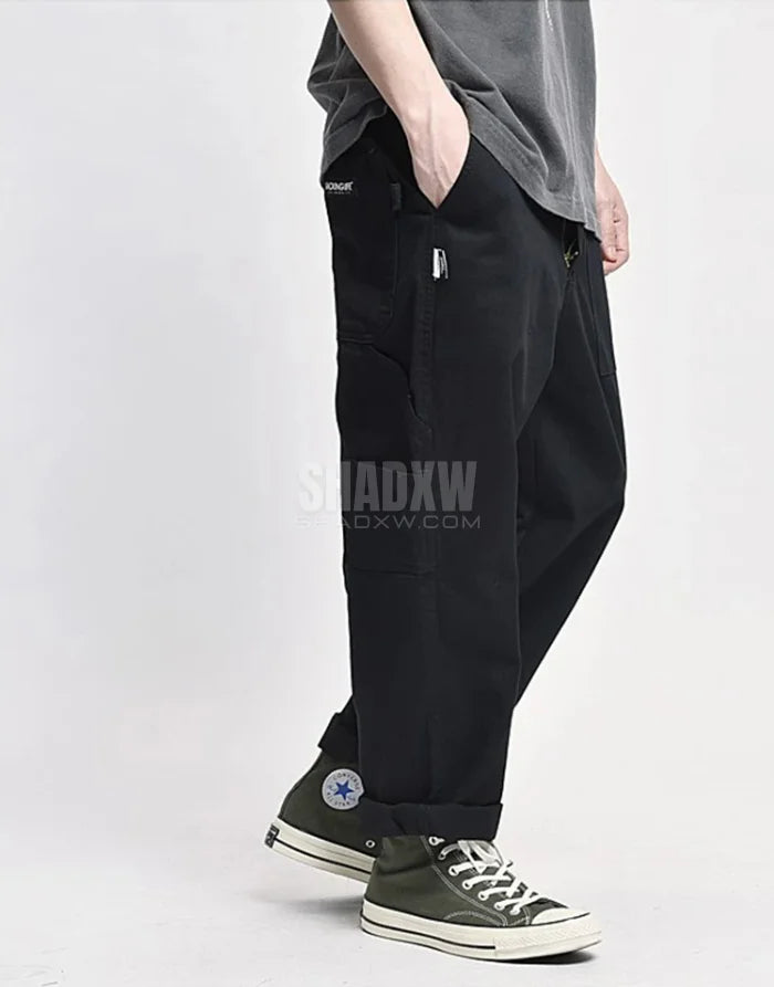 Multi Pockets Hakama Pants