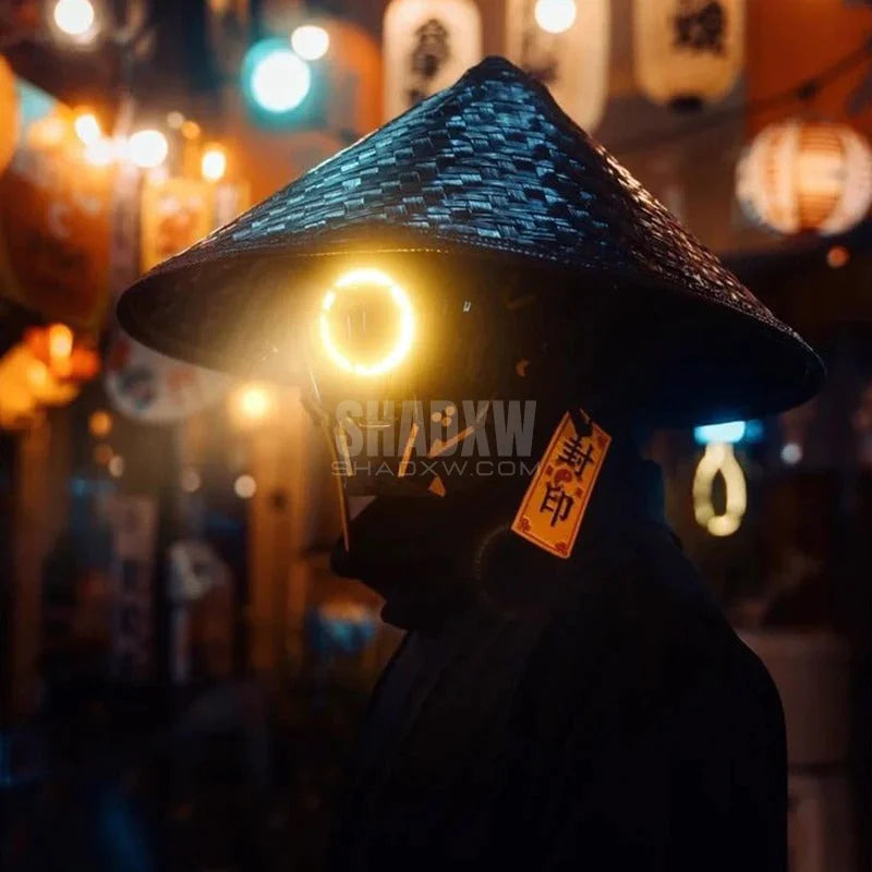 Cyberpunk Ronin Helmet